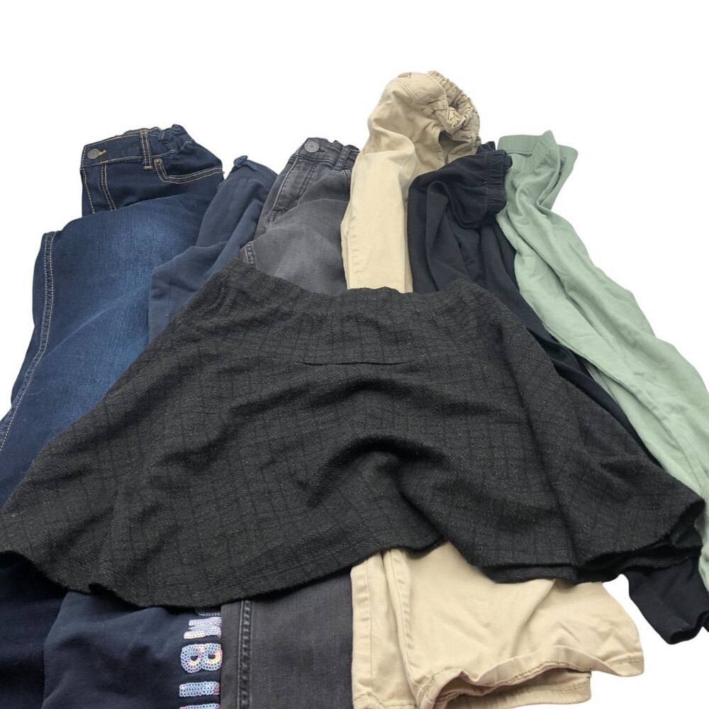 Girls Size 14 Pants BUNDLE Leggings Joggers Jeans Chino Skirt Zara Abercrombie
